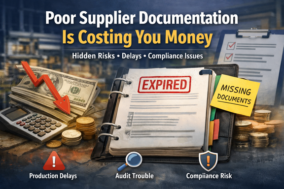Your Supplier Documentation Mess Is Costing You Money