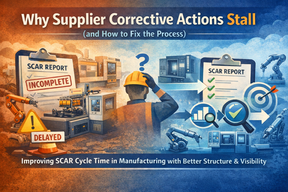Why supplier corrective actions stall (and how to fix the process)