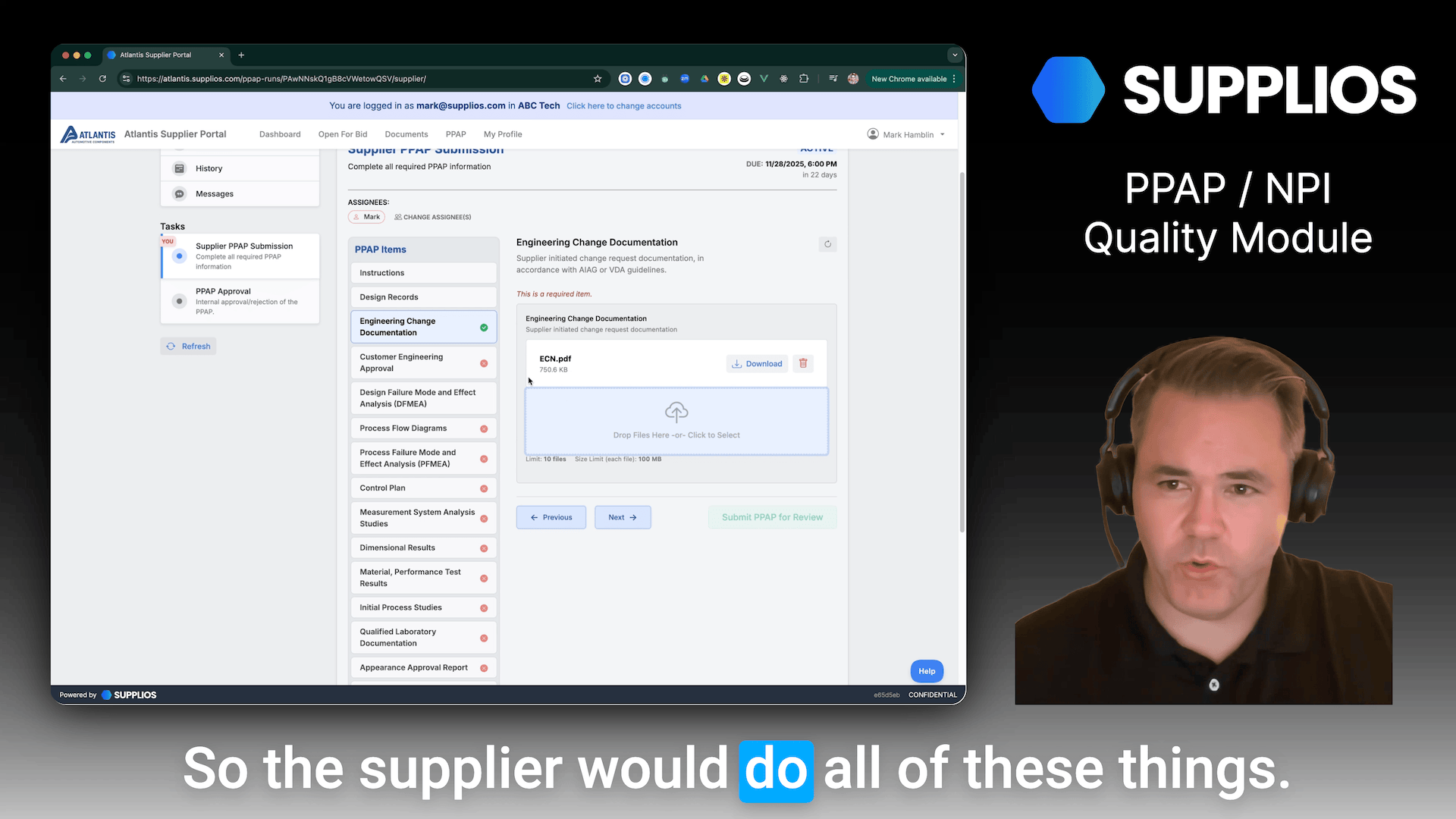 PPAP / APQP / NPI Quality