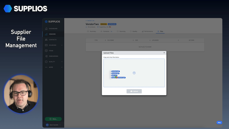 Supplier Files & Contracts
