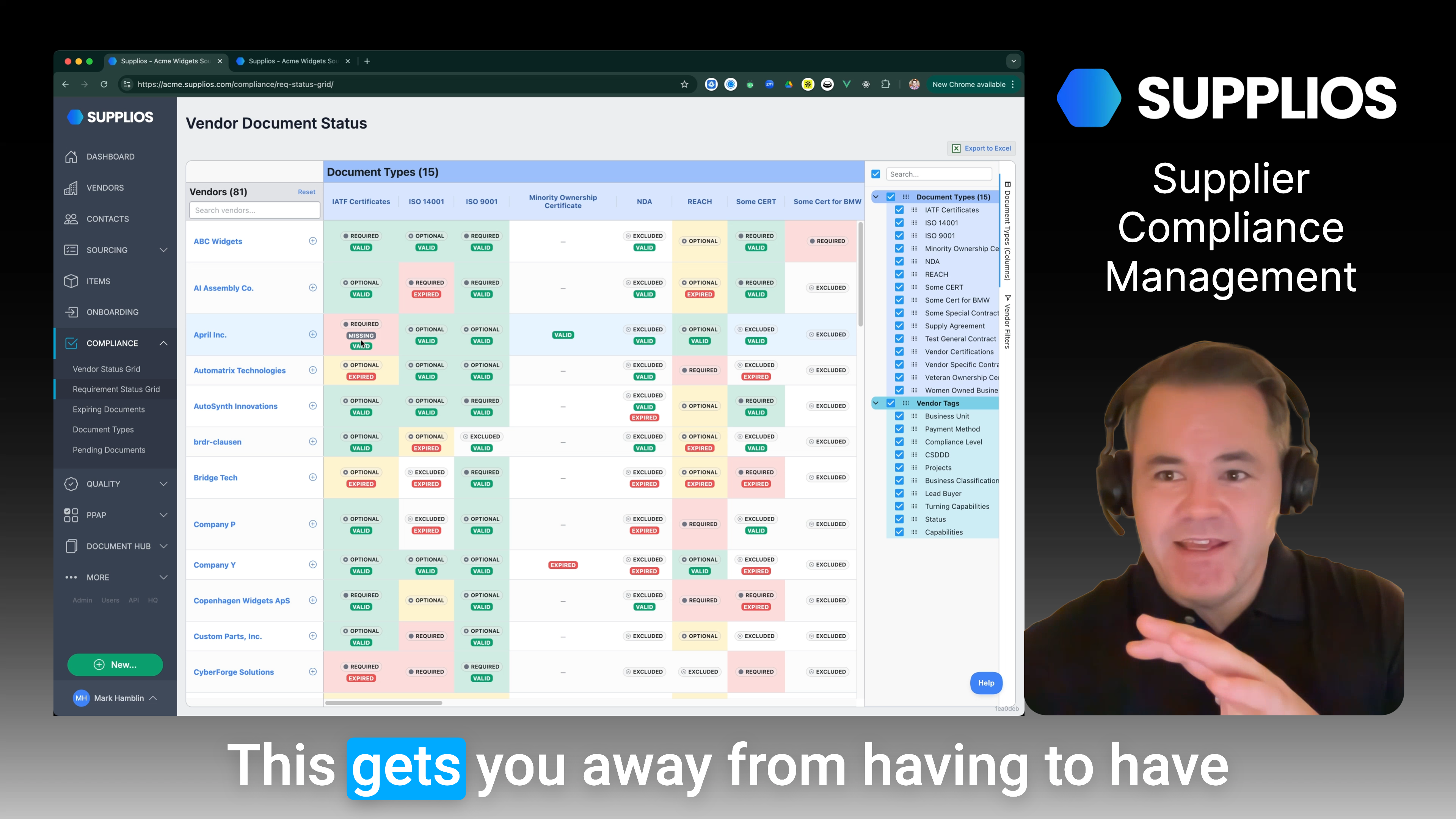 Compliance & Contract Management